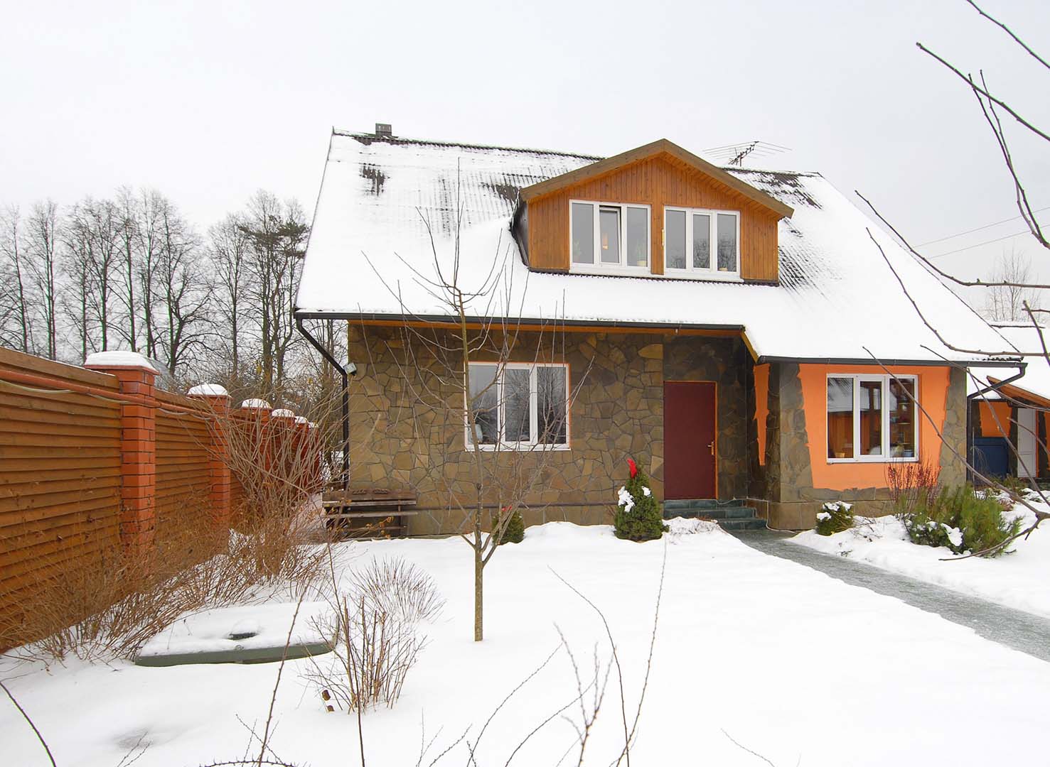 Локальные очистные сооружения зимой