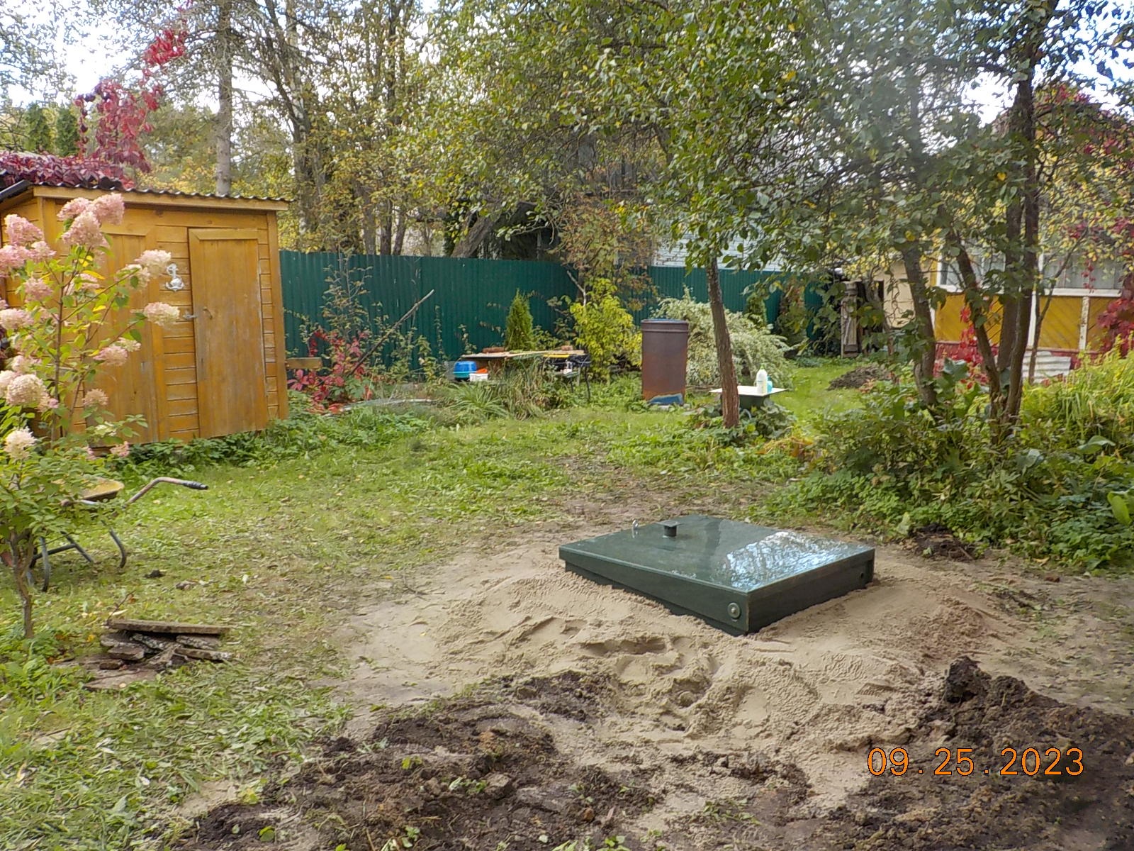 Компактный септик для дачи