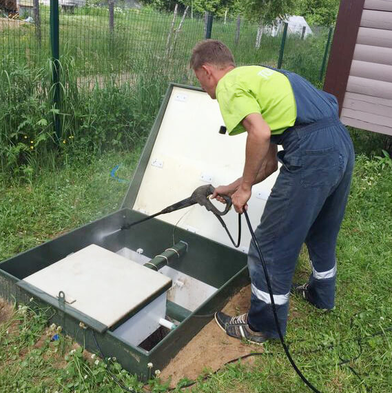 система очистки канализации для загородного дома